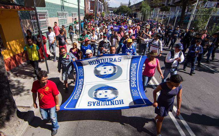 Llegar n hoy a Quer taro los primeros migrantes de Honduras